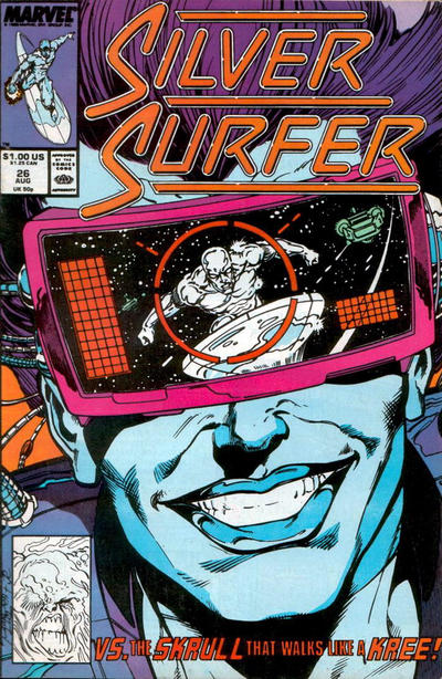 Cover for Silver Surfer (Marvel, 1987 series) #26 [Direct]