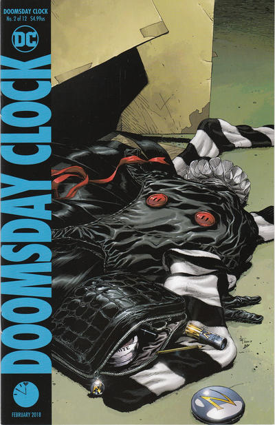 Cover for Doomsday Clock (DC, 2018 series) #2 [Gary Frank "Costumes" Cover]