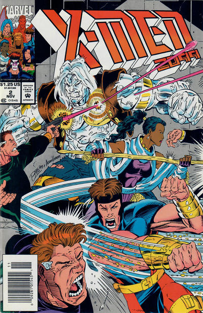 Cover for X-Men 2099 (Marvel, 1993 series) #2 [Newsstand]