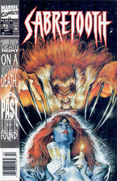 Cover for Sabretooth (Marvel, 1993 series) #2 [Newsstand]