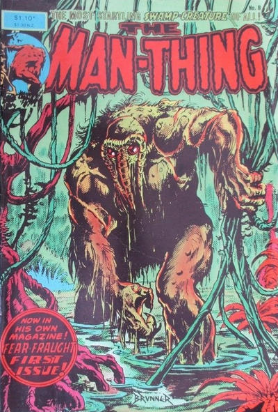 Cover for The Man-Thing (Yaffa / Page, 1980 series) #8