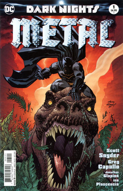 Cover for Dark Nights: Metal (DC, 2017 series) #1 [Andy Kubert Cover]