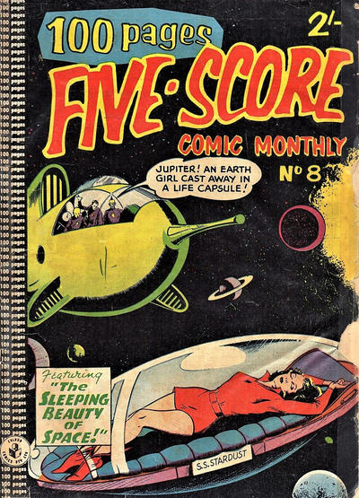 Cover for Five-Score Comic Monthly (K. G. Murray, 1958 series) #8