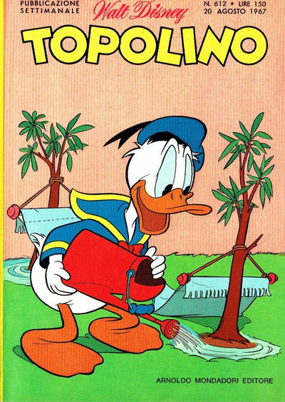 Cover for Topolino (Mondadori, 1949 series) #612