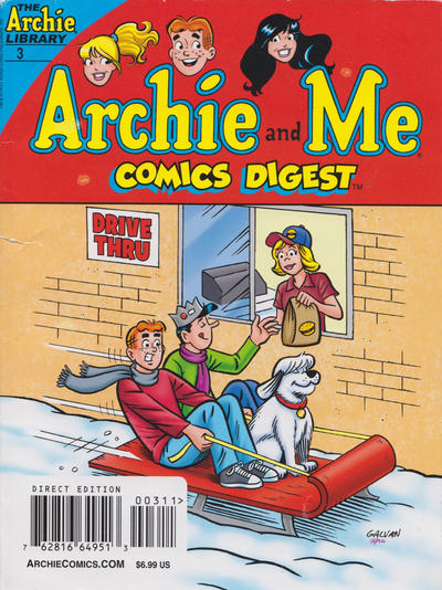 Cover for Archie and Me Comics Digest (Archie, 2017 series) #3