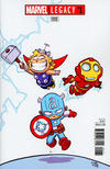 Cover Thumbnail for Marvel Legacy (2017 series) #1 [Skottie Young]