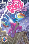 Cover Thumbnail for My Little Pony: Friendship Is Magic (2012 series) #8 [Cover RE - Larry's Comics Exclusive Connecting - Tony Fleecs]