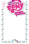Cover Thumbnail for My Little Pony: Friends Forever (2014 series) #1 [Cover RE - Blank Cover]