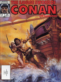 Cover Thumbnail for The Savage Sword of Conan (Marvel, 1974 series) #129 [Direct]