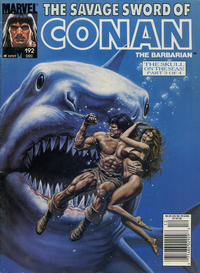 Cover Thumbnail for The Savage Sword of Conan (Marvel, 1974 series) #192 [Newsstand]
