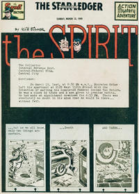 Cover Thumbnail for The Spirit (Register and Tribune Syndicate, 1940 series) #3/13/1949