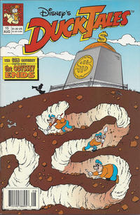 Cover for DuckTales (Disney, 1990 series) #15 [Newsstand]