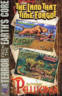 Cover for Edgar Rice Burroughs' The Land That Time Forgot/Pellucidar: Terror from the Earth's Core (American Mythology Productions, 2017 series) #3 [Postcard Cover]