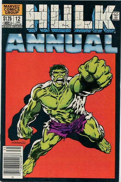 Cover for The Incredible Hulk Annual (Marvel, 1976 series) #12 [Canadian]