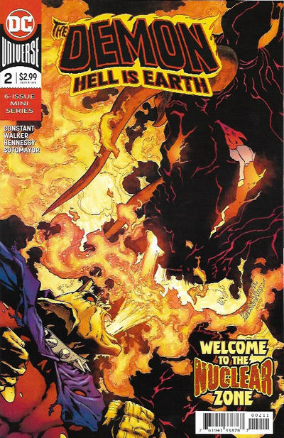 Cover for The Demon: Hell Is Earth (DC, 2018 series) #2