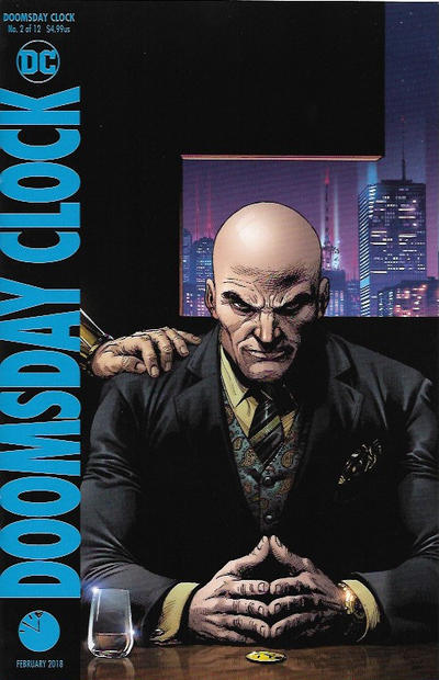 Cover for Doomsday Clock (DC, 2018 series) #2 [Gary Frank "Luthor" Cover]