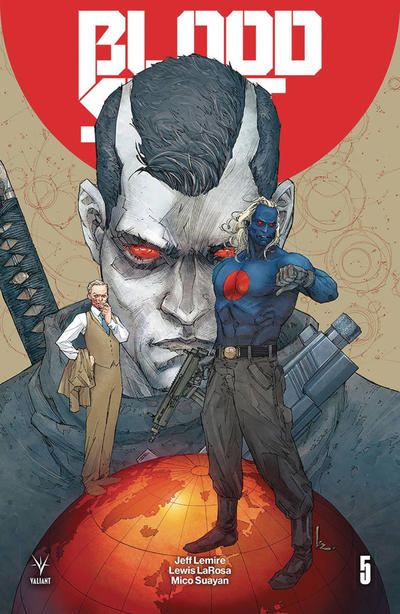 Cover for Bloodshot Salvation (Valiant Entertainment, 2017 series) #5 [Cover A - Kenneth Rocafort]