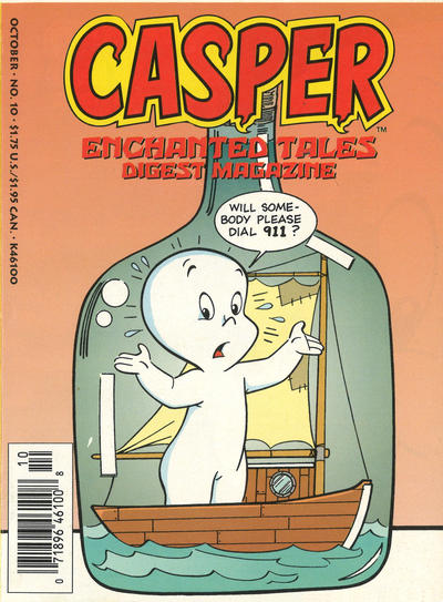 Cover for Casper Enchanted Tales Digest (Harvey, 1992 series) #10