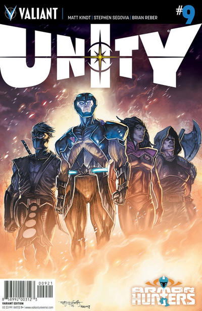 Cover for Unity (Valiant Entertainment, 2013 series) #9 [Cover B - Stephen Segovia]
