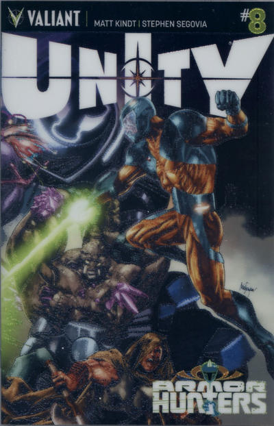 Cover for Unity (Valiant Entertainment, 2013 series) #8 [Cover B - Chromium Cover]