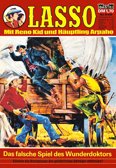 Cover for Lasso (Bastei Verlag, 1966 series) #535