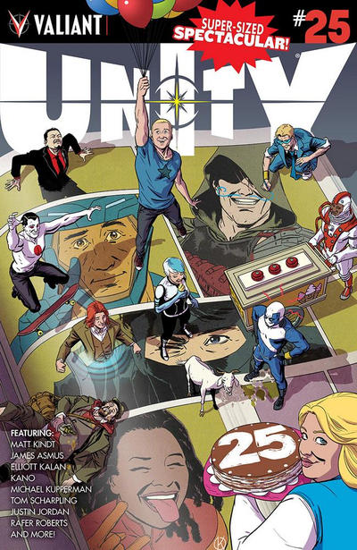 Cover for Unity (Valiant Entertainment, 2013 series) #25 [Cover A - Kano]