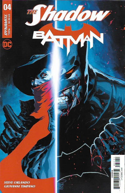 Cover for The Shadow / Batman (Dynamite Entertainment, 2017 series) #4 [Cover B Philip Tan]