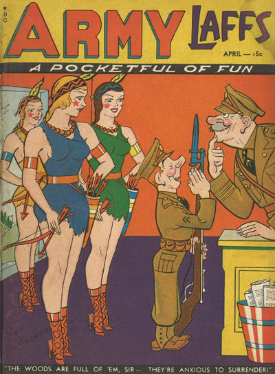 Cover for Army Laffs (Prize, 1941 series) #v1#2