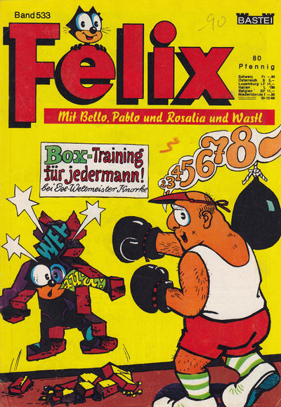 Cover for Felix (Bastei Verlag, 1958 series) #533