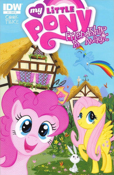 Cover for My Little Pony: Friendship Is Magic (IDW, 2012 series) #1 [Cover RI - Stephanie Buscema]