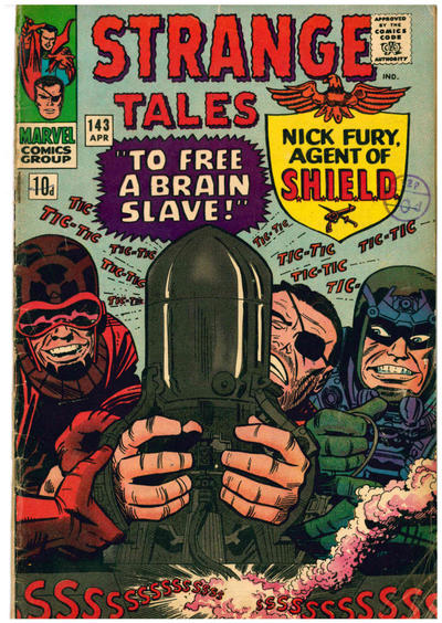 Cover for Strange Tales (Marvel, 1951 series) #143 [British]