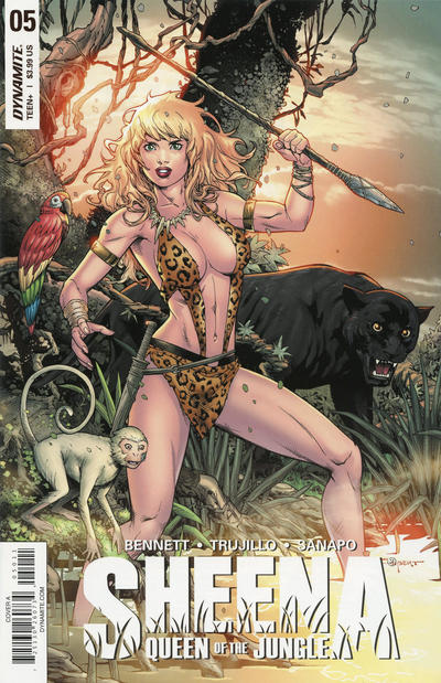 Cover for Sheena Queen of the Jungle (Dynamite Entertainment, 2017 series) #5