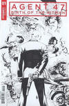 Cover Thumbnail for Agent 47: Birth of the Hitman (2017 series) #1 [Cover D Black and White Jonathan Lau]