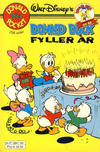 Cover Thumbnail for Donald Pocket (1968 series) #154 - Donald Duck fyller år [1. opplag Reutsendelse 384 49]