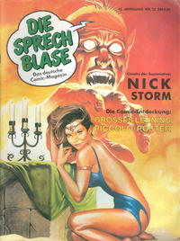 Cover Thumbnail for Die Sprechblase (Norbert Hethke Verlag, 1978 series) #72