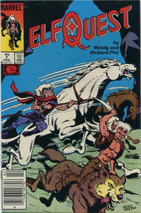 Cover for ElfQuest (Marvel, 1985 series) #7 [Direct]