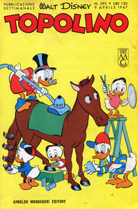 Cover Thumbnail for Topolino (Mondadori, 1949 series) #593