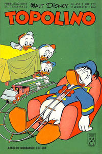 Cover Thumbnail for Topolino (Mondadori, 1949 series) #453
