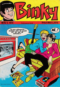 Cover Thumbnail for Binky (Williams Förlags AB, 1971 series) #5/1973