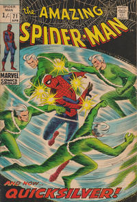 Cover Thumbnail for The Amazing Spider-Man (Marvel, 1963 series) #71 [British]