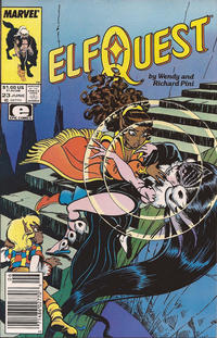 Cover Thumbnail for ElfQuest (Marvel, 1985 series) #23 [Newsstand]