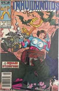 Cover for The Inhumanoids (Marvel, 1987 series) #3 [Newsstand]