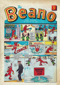 Cover Thumbnail for The Beano (D.C. Thomson, 1950 series) #1180