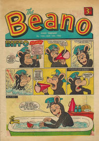 Cover Thumbnail for The Beano (D.C. Thomson, 1950 series) #1256