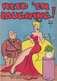 Cover Thumbnail for Keep 'Em Laughing! (Hardie-Kelly, 1942 series) #8