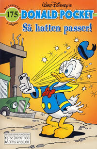 Cover Thumbnail for Donald Pocket (Hjemmet / Egmont, 1968 series) #175 - Så hatten passer [3. utgave bc 0239 030]