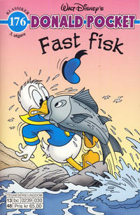 Cover Thumbnail for Donald Pocket (Hjemmet / Egmont, 1968 series) #176 - Fast fisk [3. utgave bc 0239 030]