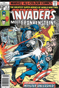 Cover for The Invaders (Marvel, 1975 series) #31 [British]