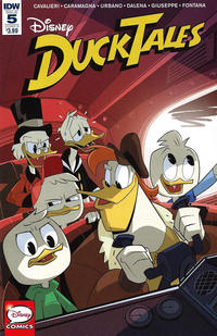Cover Thumbnail for DuckTales (IDW, 2017 series) #5 [Cover B - Marco Ghiglione]