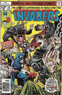 Cover for The Invaders (Marvel, 1975 series) #18 [British]